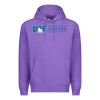 Purple University of Alaska Fairbanks Premium Hoodie - linhVisuals