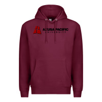 Burgundy Azusa Pacific University Premium Hoodie - linhVisuals