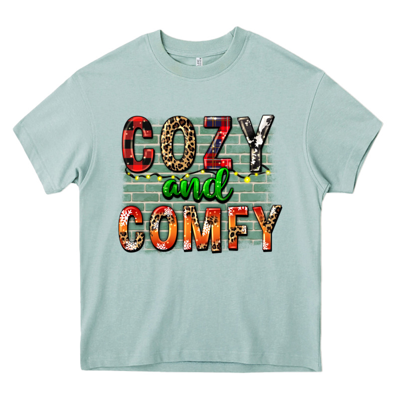 Cozy And Comfy Heavy Core Tee by FaDigitalArtStudio | Teevron
