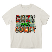 Cream cozy and comfy Heavy Core Tee - FaDigitalArtStudio