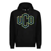 Black University of Central Oklahoma Premium Hoodie - linhVisuals