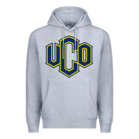Heather Grey University of Central Oklahoma Premium Hoodie - linhVisuals