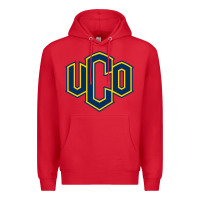 Red University of Central Oklahoma Premium Hoodie - linhVisuals