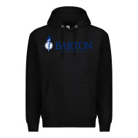 Black Barton College Premium Hoodie - linhVisuals