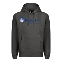 Charcoal Heather Barton College Premium Hoodie - linhVisuals