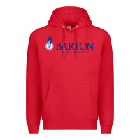 Red Barton College Premium Hoodie - linhVisuals