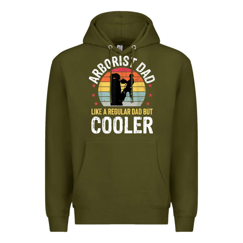Arborist Dad Tree Climber Logger Woodworker Chainsaw Mens T Shirt Premium Hoodie by linhVisuals | Teevron