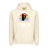 Sandshell arborist dad tree climber logger woodworker chainsaw mens t shirt Premium Hoodie - linhVisuals