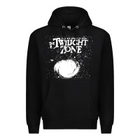 Black twilight zone vintage faded style design Premium Hoodie - linhVisuals