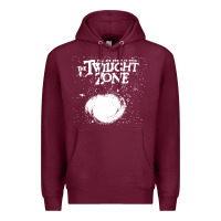 Burgundy twilight zone vintage faded style design Premium Hoodie - linhVisuals