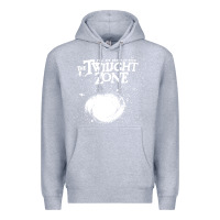 Heather Grey twilight zone vintage faded style design Premium Hoodie - linhVisuals