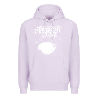 Lilac twilight zone vintage faded style design Premium Hoodie - linhVisuals