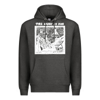 Charcoal Heather the story   the story so far Premium Hoodie - linhVisuals