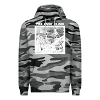 Slate Camo the story   the story so far Premium Hoodie - linhVisuals