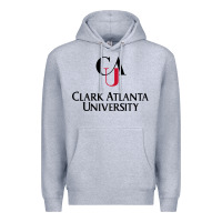 Heather Grey Clark Atlanta University Premium Hoodie - linhVisuals