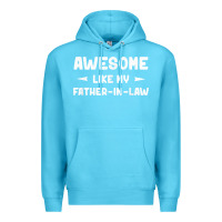 Ocean Blue awesome like my father in law funny fathers day gift men wom t shirt Premium Hoodie - linhVisuals