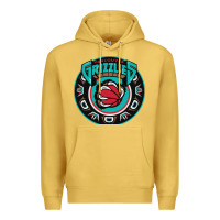 Antique Gold vancouver grizzlie retro Premium Hoodie - linhVisuals