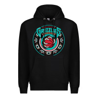 Black vancouver grizzlie retro Premium Hoodie - linhVisuals