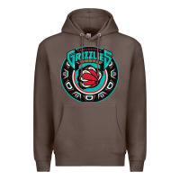 Coffee vancouver grizzlie retro Premium Hoodie - linhVisuals