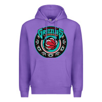 Purple vancouver grizzlie retro Premium Hoodie - linhVisuals