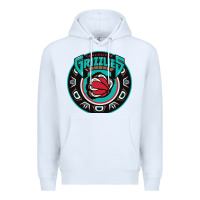White vancouver grizzlie retro Premium Hoodie - linhVisuals