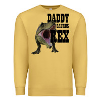 Antique Gold DADDY SAURUS REX Premium Sweatshirt - Bettercallsaul