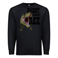 Black DADDY SAURUS REX Premium Sweatshirt - Bettercallsaul