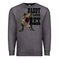 Charcoal Heather DADDY SAURUS REX Premium Sweatshirt - Bettercallsaul
