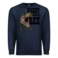 Navy DADDY SAURUS REX Premium Sweatshirt - Bettercallsaul
