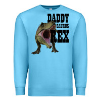 Ocean Blue DADDY SAURUS REX Premium Sweatshirt - Bettercallsaul