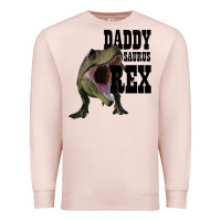 Pale Pink DADDY SAURUS REX Premium Sweatshirt - Bettercallsaul