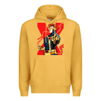 Mustard cyclops 4 Premium Hoodie - linhVisuals