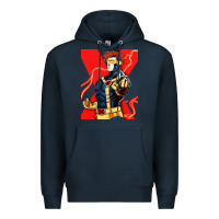Navy cyclops 4 Premium Hoodie - linhVisuals