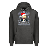 Charcoal Heather vladimir putin merry christmas Premium Hoodie - linhVisuals
