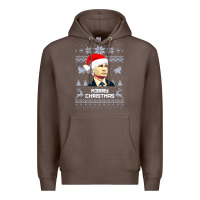 Coffee vladimir putin merry christmas Premium Hoodie - linhVisuals