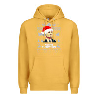 Mustard vladimir putin merry christmas Premium Hoodie - linhVisuals