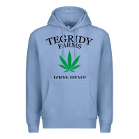 Colony Blue tegridy farms Premium Hoodie - linhVisuals