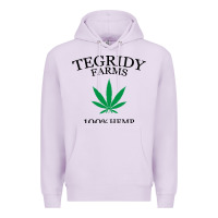 Lilac tegridy farms Premium Hoodie - linhVisuals