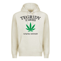 Oatmeal Heather tegridy farms Premium Hoodie - linhVisuals