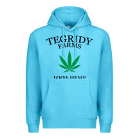 Ocean Blue tegridy farms Premium Hoodie - linhVisuals