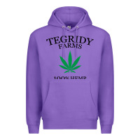 Purple tegridy farms Premium Hoodie - linhVisuals