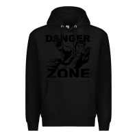 Black archer danger zone Premium Hoodie - linhVisuals