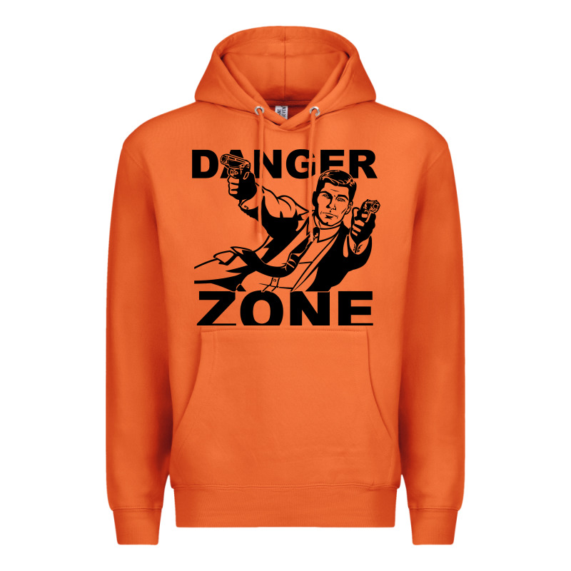 Archer Danger Zone Premium Hoodie by linhVisuals | Teevron