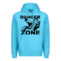 Ocean Blue archer danger zone Premium Hoodie - linhVisuals