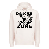 Pale Pink archer danger zone Premium Hoodie - linhVisuals