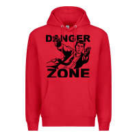 Red archer danger zone Premium Hoodie - linhVisuals
