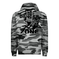 Slate Camo archer danger zone Premium Hoodie - linhVisuals