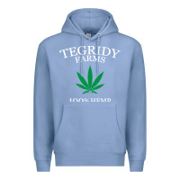 Colony Blue tegridy farms Premium Hoodie - linhVisuals
