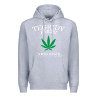 Heather Grey tegridy farms Premium Hoodie - linhVisuals