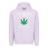 Lilac tegridy farms Premium Hoodie - linhVisuals